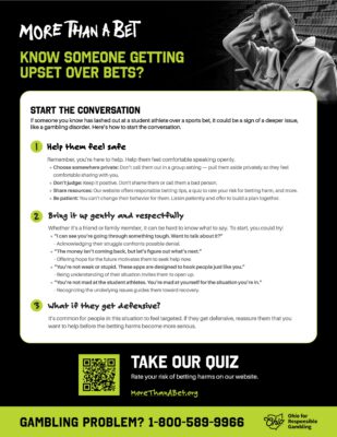 Educational Handouts & Conversation Guides - Conversation Starters Sheet